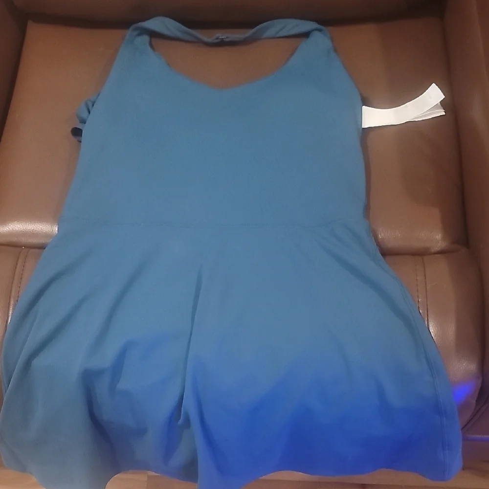 Fabletics GREEN ABYSS Backless Dress - Picture 5 of 5